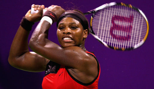 Serena Williams rangiert aktuell auf Weltranglisten-Platz 2 - hinter Dinara Safina