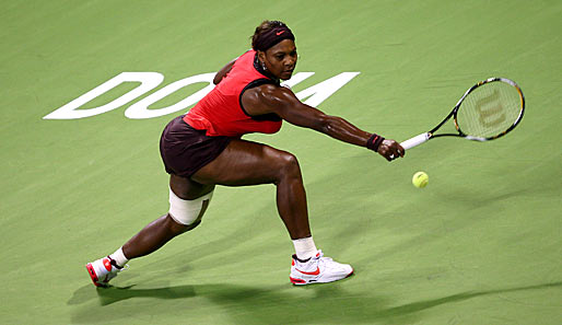 Serena Williams eroberte den Spitzenplatz von Dinara Safina zuürck