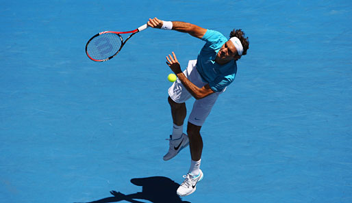 Roger Federer gewann dreimal die Australian Open