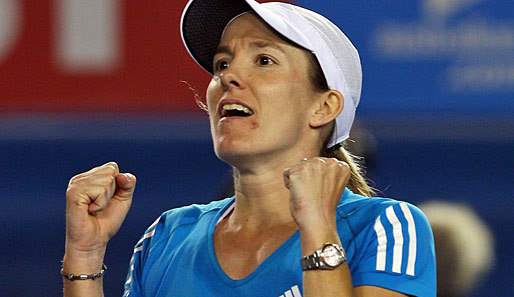 Justine Henin gewann 2004 die Australian Open