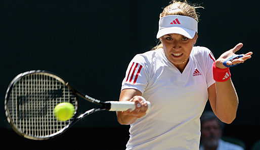 Sabine Lisicki hat das Tennis-Jahr 2009 auf Weltranglisten-Platz 22 beendet
