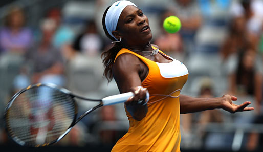 Serena Williams ist bei den Australian Open an Nr. 1 Gesetzt