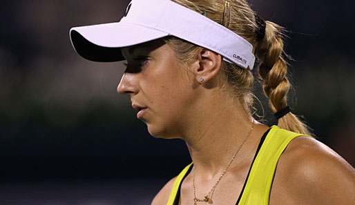 Ausgeschieden - Sabine Lisicki musste in der ersten Runde in Indian Wells aufgeben