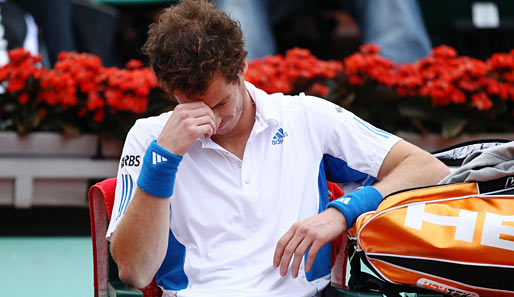 Für Andy Murray war bei den French Open im Achtelfinale Endstation
