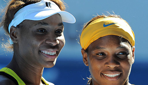 Gemeinsam gewannen Venus (l.) und Serena Williams 19 Grand Slams