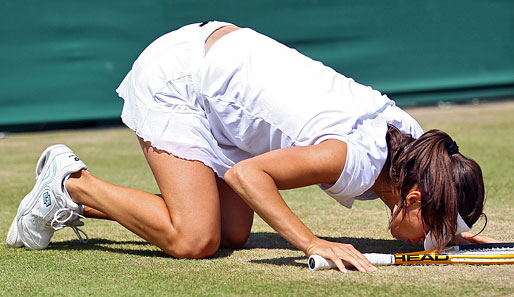 Zwetana Pironkowa besiegte im Achtelfinale von Wimbledon Marion Bartoli