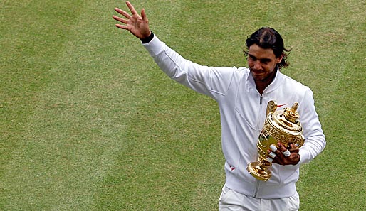 Rafael Nadal sicherte sich in Wimbledon zum zweiten Mal nach 2008 den Turniersieg