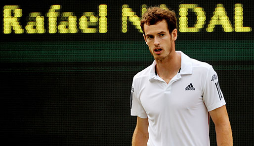 Andy Murray stand noch nie im Finale von Wimbledon