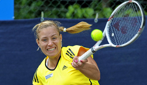 Im Viertelfinale des WTA-Turniers in Kopenhagen war Schluss: Angelique Kerber verliert