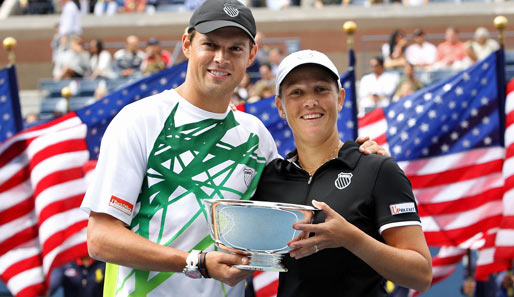 Liezel Huber (r.) und Bob Bryan gewannen 2009 schon gemeinsam die French Open