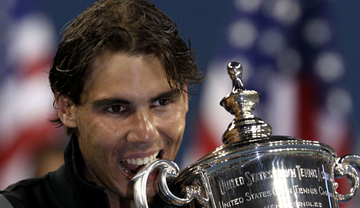Rafael Nadal gewann in dieser Saison drei Grand-Slam-Turniere