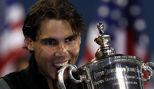Rafael Nadal gewann 2010 gleich drei Grand-Slam-Titel