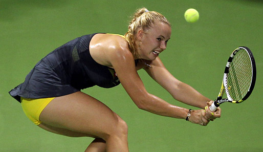 Kassierte eine überraschende Niederlage: Caroline Wozniacki aus Dänemark