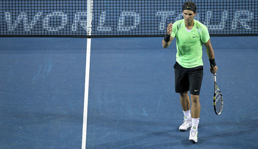 Rafael Nadal steht seit insgesamt 64 Wochen auf Nr. 1 der Weltrangliste