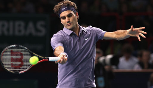 Verlor denkbar knapp gegen den Franzosen Gael Monfils: Roger Federer