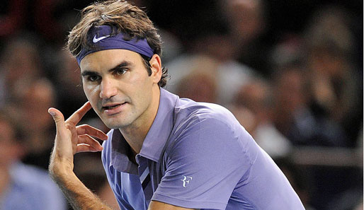Roger Federer ist derzeit auf dem zweiten Platz der ATP-Weltrangliste
