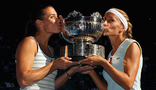Flavia Pennetta und Gisela Dulko gewannen das Doppel-Finale der Australian Open