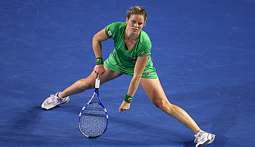 Nach über einem Jahr wieder die Nummer eins der Damen Weltrangliste: Kim Clijsters