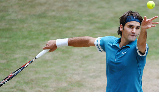 Sinnt auf Revanche: Roger Federer gewann das Turnier in Halle bereits von 2004-2006