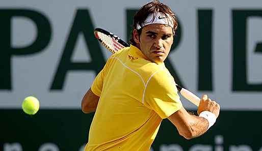 Roger Federer trifft im Halbfinale von Indian Wells auf Novak Djokovic