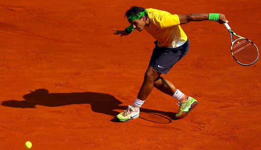 Rafael Nadal trifft nach seinem Sieg über Gael Monfils nun auf Ivan Dodig aus Kroatien