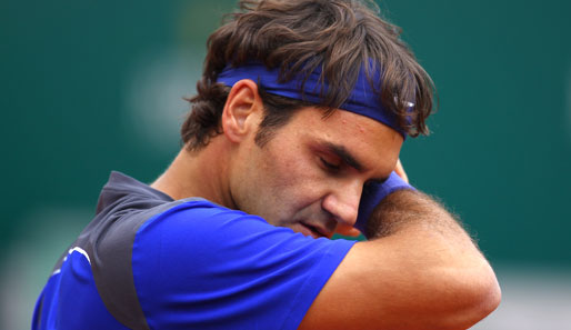 Beim ATP-Turnier in Monte Carlo war für Roger Federer im Viertelfinale Schluss