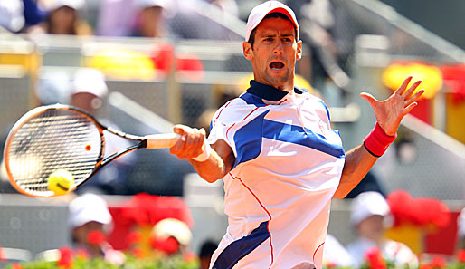Novak Djokovic verbesserte seine Jahresbilanz 2011 auf 29 Siege