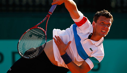 Für ihn waren die French Open bereits in der zweiten Runde wieder beendet: Tobias Kamke