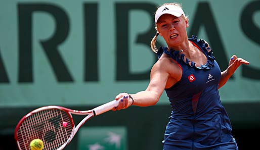 Caroline Wozniacki feierte beim WTA-Turnier in Kopenhagen einen Heimsieg