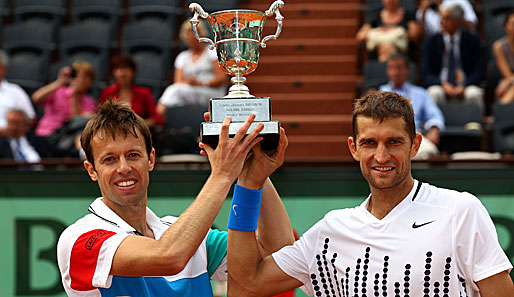 Max Mirnyi und Daniel Nestor haben das Doppel-Finale der French Open gewonnen