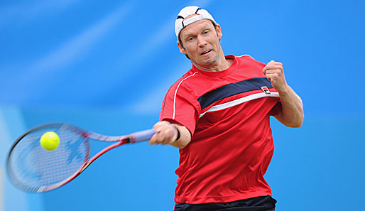 Rainer Schüttler ist beim ATP-Turnier in Eastbourne im Achtelfinale ausgeschieden