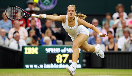 Sabine Lisicki steht in Wimbledon in der Runde der letzen 16