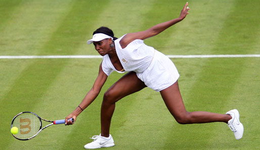 Venus Williams hat bisher fünf Mal in Wimbledon gewonnen