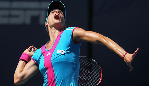 Die deutsche Tennis-Spielerin Andrea Petkovic ist nicht mehr in den Top Ten der WTA-Weltrangliste