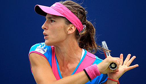 Andrea Petkovic unterlag im Viertelfinale von Toronto der Polin Agnieszka Radwanska