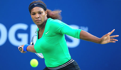 Serena Williams hatte im Halbfinale mit Wictoria Asarenka keine großen Probleme