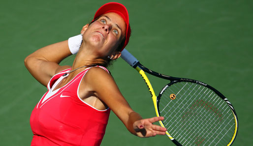 Julia Görges schied beim WTA-Turnier in Tokio gegen Maria Scharapowa im Achtelfinale aus