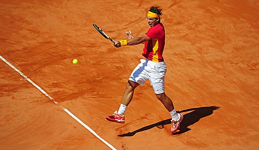Dank des Sieges von Rafael Nadal gegen Jo-Wilfried Tsonga steht Spanien im Finale des Davis Cups