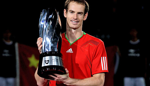 Bangkok, Tokio und jetzt Shanghai: Andy Murray gewann drei Turniere in Folge