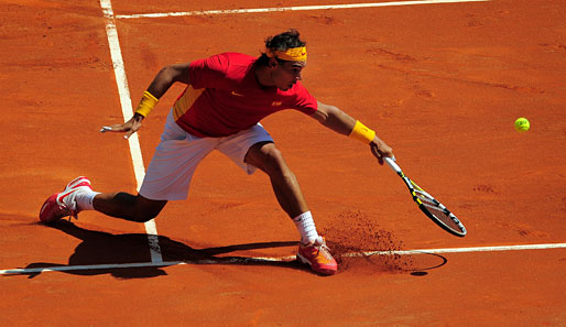 Rafael Nadal und das spanische Davis-Cup-Team werden Argentinien in Sevilla empfangen