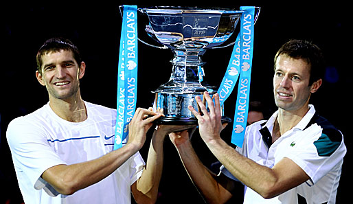 Daniel Nestor und Max Mirnyi haben beim Tour-Finale der besten Tennisprofis gewonnen