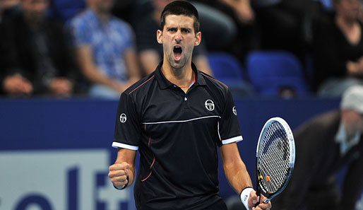 Die Matchbilanz 2011 von Novak Djokovic: 69-4!