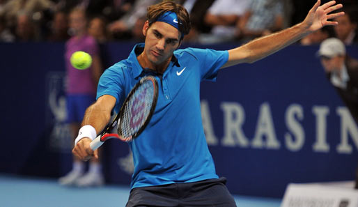 Der ehemalige Weltranglistenerste Roger Federer steht zum ersten Mal im Finale von Paris