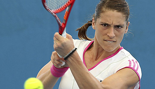 Nach ihrem Sieg gegen Shaha Peer steht Andrea Petkovic in Brisbane in Runde zwei