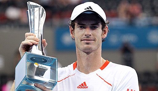 Andy Murray stemmt den Titel von Brisbane in die Luft