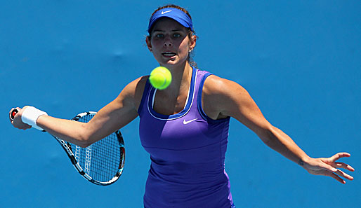 Julia Görges setzte sich zum Auftakt der Australian Open gegen Polona Hercog durch
