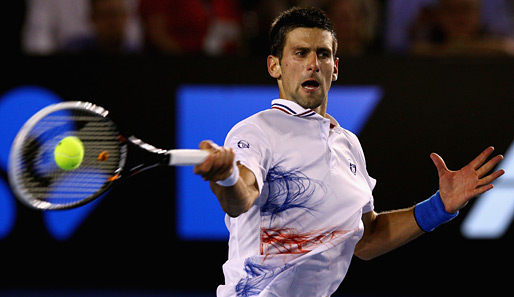 Novak Djokovic lässt sich in Melbourne nicht aufhalten