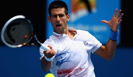 Novak Djokovic holte im Jahr 2011 zehn Titel