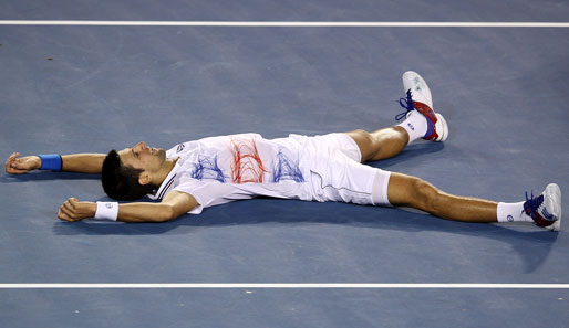 Novak Djokovic rang im Halbfinale der Australian Open Andy Murray in 4:50 Stunden nieder