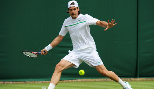 Tommy Haas schied 2011 in Wimbledon bereits in der ersten Runde aus